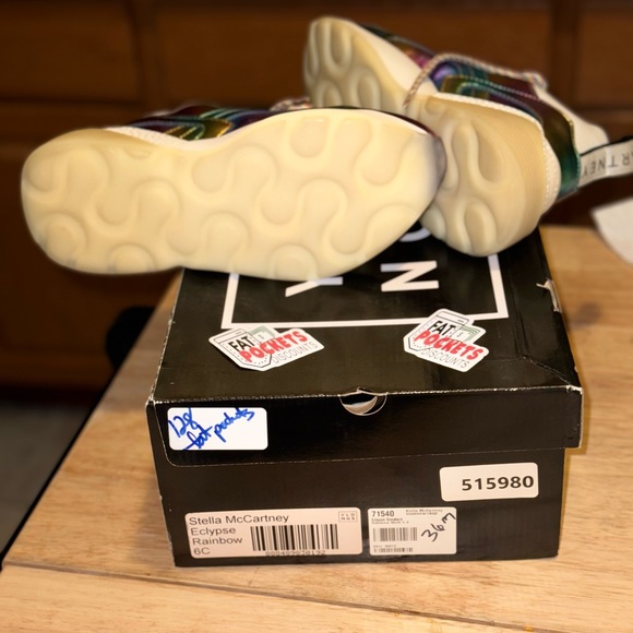 Stella McCartney Eclypse metallic rainbow sneakers - Picture 5 of 10